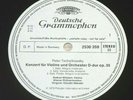 Mendelssohn, Tschaikowsky, ABBADO LP - VIOLIN CONCERTOS / PROMO DGG PRESS MINT