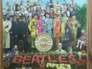 THE BEATLES:SGT. PEPPERS GATEFOLD LP, WITH CUT OUTS.  STEREO ISSUE EX./NR.MINT