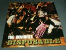 THE DEVIANTS 33RPM LP DISPOSABLE ROCK PSYCH GET BACK ITALY PRESSING