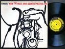 MILES DAVIS Cookin' LP PRESTIGE PRLP 7094 MONO W.50th John Coltrane Red Garland
