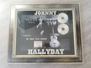 Disque de platine Johnny Hallyday