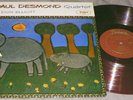 PAUL DESMOND QUARTET Featuring Don Elliott Fantasy 3-235 OG DG Red Vinyl Jazz LP