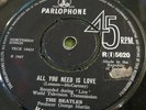 The Beatles All You Need Is Love R(I)5620 Rep of Ireland Press 7