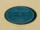 'BILLY WARD AND HIS DOMINOES' 'CAN'T DO SIXTY ANY MORE' (78) RPM 'FEDERAL' 1955