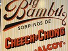 CHEECH & CHONG - Big Bambu Sobrinos De (with 2 Rolling Paper) - Vinyl Record LP