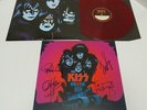 KISS KRUISE VI AUTOGRAPHED RED COLORED VINYL CREATURES OF THE NIGHT