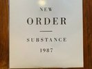 NEW ORDER SUBSTANCE - 1987 first US press - Qwest Records - 9 25621-1 - VG to NM