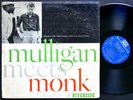 THELONIOUS MONK Meets GERRY MULLIGAN LP RIVERSIDE RLP12-247 US 1957 JAZZ DG MONO