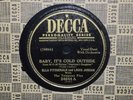 78 RPM Ella Fitzgerald-Louis Jordan, Baby It's Cold Outside 1947