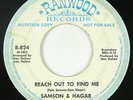 Psych Pop 45 - Samson & Hagar - Reach Out To Find Me - Ranwood - mp3 - Van Halen