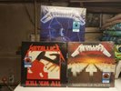 Metallica Kill 'em All Master of Puppets Ride the Lightning Walmart SOLD OUT OOP