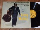 Leroy Vinnegar Walks Promo DG VG+ 1st Contemporary lp Teddy Edwards