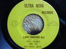RAY PAPAI ORCH & COSMIC POWER/PHIL FRANCE on ULTRA NOVA - RARE 45 SOUL