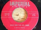 HEAR LV GRIND HALLOWEEN ROCK'N'ROLL -ART ROBERTS -GIVE HER THE AX MAX -IMPERIAL