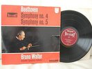 Philips hi-fi stereo 835541 AY Bruno Walter Beethoven Symphonies 4 & 5 NM ED1 LP
