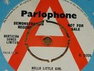 FOURMOST HELLO LITTLE GIRL b/w JUST IN CASE UK PARLOPHONE DEMO 7