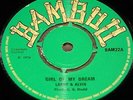 LARRY ALVIN GIRL OF MY DREAM b/w SOUND DIMENTION GIVE IT UK SKA BAMBOO 7