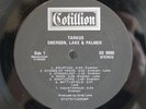 Emerson, Lake & Palmer: Tarkus (Canada Black Label Vinyl LP) Cotillion SD 9900