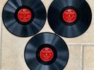 Gene Autry 78 RPM Christmas Records Rudolph Reindeer Frosty Snowman Santa Claus