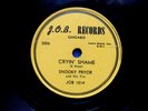 Snooky Pryor..Cryin' Shame..J.O.B Records 78 RPM RECORD Blues Vocal w/Guitar '53