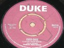 LLOYD ROBINSON   CUSS CUSS b/w LAVENDER BLUE   UK SKA DUKE 7