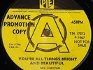 NEIL CHRISTIAN YOU'RE ALL THINGS BRIGHT b/w I'M GONNA UK PYE DEMO 7