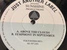 Sunshine Productions - Above The Clouds - Just Another Label JAL002 93 Hardcore