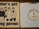 TEACHER'S PET   MISSING PERSON b/w TUG OF LOVE   UK PUNK NEW WAVE P/S 7
