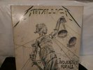 METALLICA AND JUSTICE FOR ALL 1988 ELEKTRA  RECORD FREE SHIPPING  VINYL