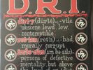 Free Ship D.R.I. sealed LP vinyl DIRTY ROTTEN IMBECILES punk metal DEFINITION
