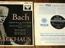WILHELM BACKHAUS BACH RECITAL UK 1ST PRESS ED1 WBG DECCA STEREO SXL 2205 LP