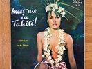 EDDIE LUND - MEET ME IN TAHITI - VIKING VP 21  NEW ZEALAND CHEESECAKE COVER LP
