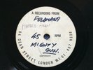 MANFRED MANN - MIGHTY QUINN rare UK 1967 DEMO ACETATE / MOD BEAT BOB DYLAN -HEAR