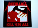 Metallica, Kill 'Em All vinyl LP, repress 2016 Ex with inners