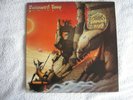 DIAMOND HEAD LIVING ON BORROWED TIME VINYL - INNER POSTER MERCH SLIP 1982 EX/EX+