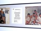 BEATLES FRAMED PRO PEELED STEREO BUTCHER COVER YESTERDAY & TODAY REMOVED SLICK