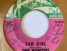 Chicano Sweet Soul 45 THEE MIDNITERS Sad Girl/Heat Wave Whittier HEAR