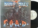 Broken Bones LP “F.O.A.D.”   Combat Core, Orig 1987 UK   VG++ Punk Hardcore