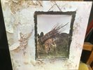 LED ZEPPELIN IV/4/FOUR 1972 UK ATLANTIC GREEN/ORANGE TRANSITIONAL RE LP w/INNER