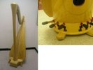 Venus Premier Concert Pedal Harp Natural Finish