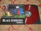 BLACK SABBATH Forbidden RARE LIMITED EDITION RED COLORED RE- VINYL LP Ozzy Dio