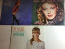 3 kylie minogue 45 rpm vinyl records,got to be certain.i should be so lucky,loco