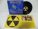 Megadeth - Rust In Peace Rare KOREA Vinyl LP + Bonus Track Breakpoint W/Insert