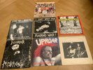 7 uralte UK Punk und Hardcore org. LP Vinyl KBD KBD Rock Uproar Disorder