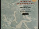 Mahler Symphony No 4 Paul Kletzki Philharmonia orchestra / Columbia SAX 2345 ED1