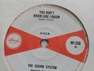 The Sound System / Owen Gray - You Don't Know Like I Know - 1965 UK Island WI258