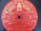 Ibrahim Effendi Turkish Odeon 78rpm E- Jewish Ottoman