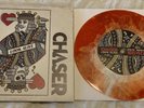 Chaser Look Alive Red/White Orange Splatter Gold Sparkle 7” Limited