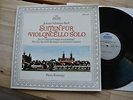Archiv Bach Suite for violin cello solo Nr 1 Nr 2 Pierre Fournier LP Stereo