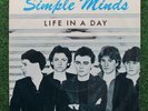SIMPLE MINDS debut 7“ unique sleeve 1979 GERMAN PRESSING 'Life In A Day' GERMANY